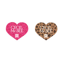 CECIL McBEE コラボステッカー2枚組