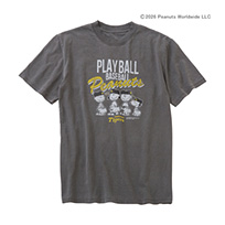 SNOOPY グランジ風Tシャツ