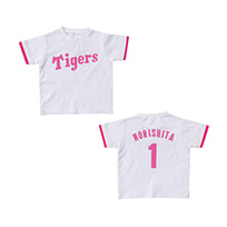背番号Tシャツ（KIDS） ピンク
