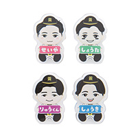 （全12種）シークレット選手イラストアクリルクリップ