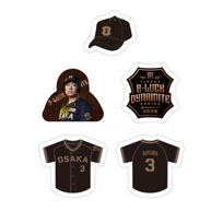 （全8種）TBDS シークレットぷにぷにフレークシールセット