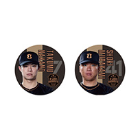 （全8種）TBDS シークレットメタリック缶バッジ
